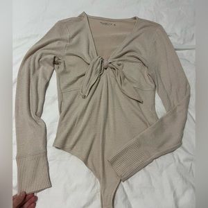 A&F long sleeve body suit